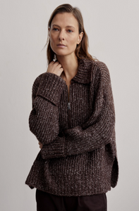Amelia Half Zip Knit