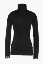 Mira Long Sleeve Knit Sweater Black