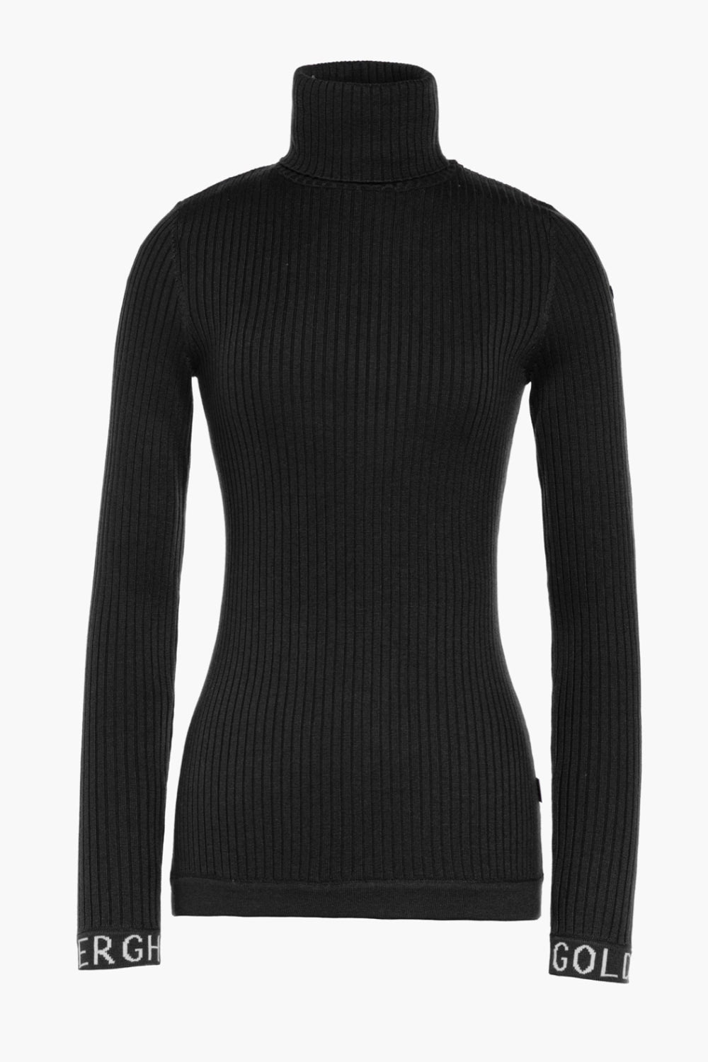 Mira Long Sleeve Knit Sweater Black