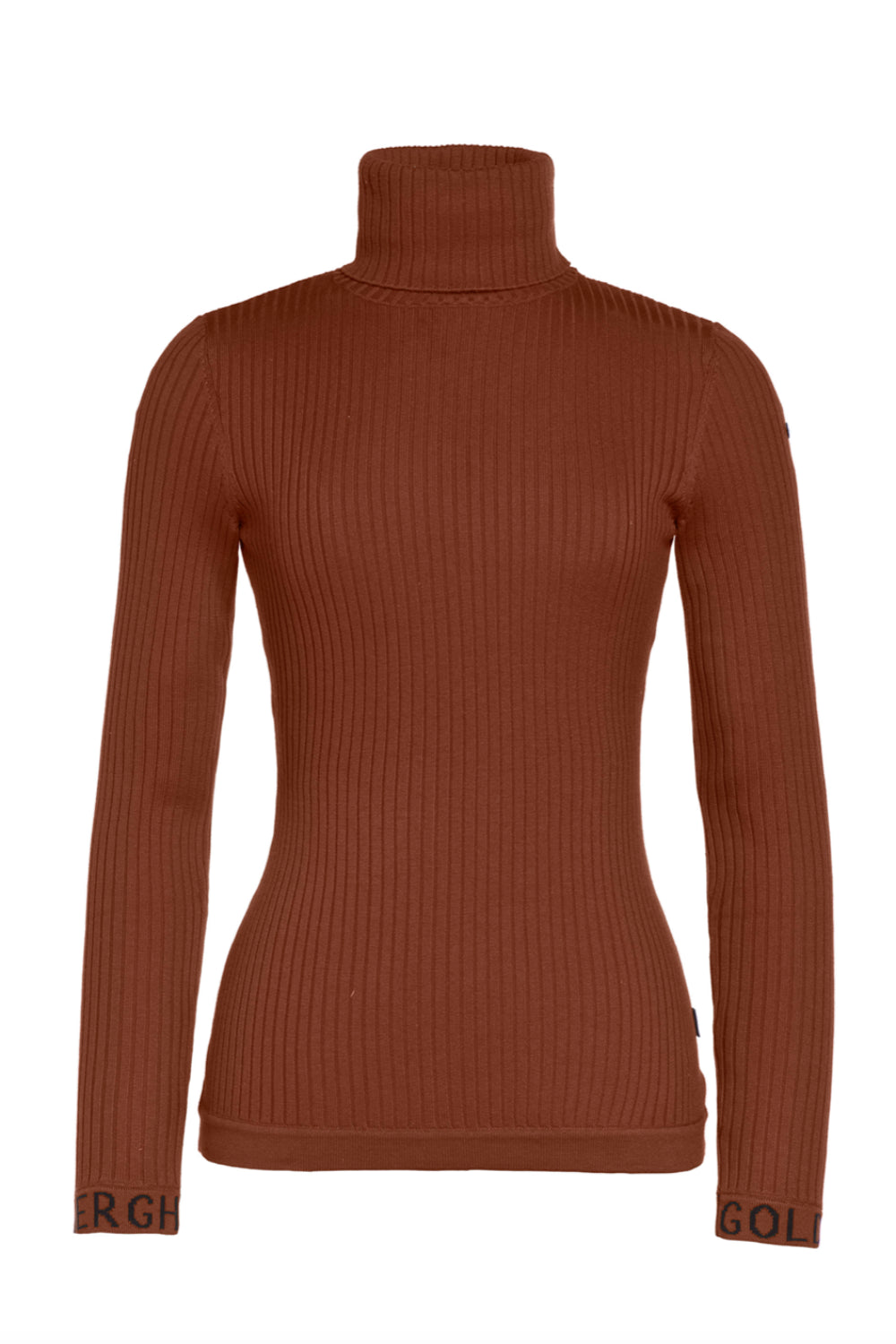 Mira Long Sleeve Knit Sweater Mocha