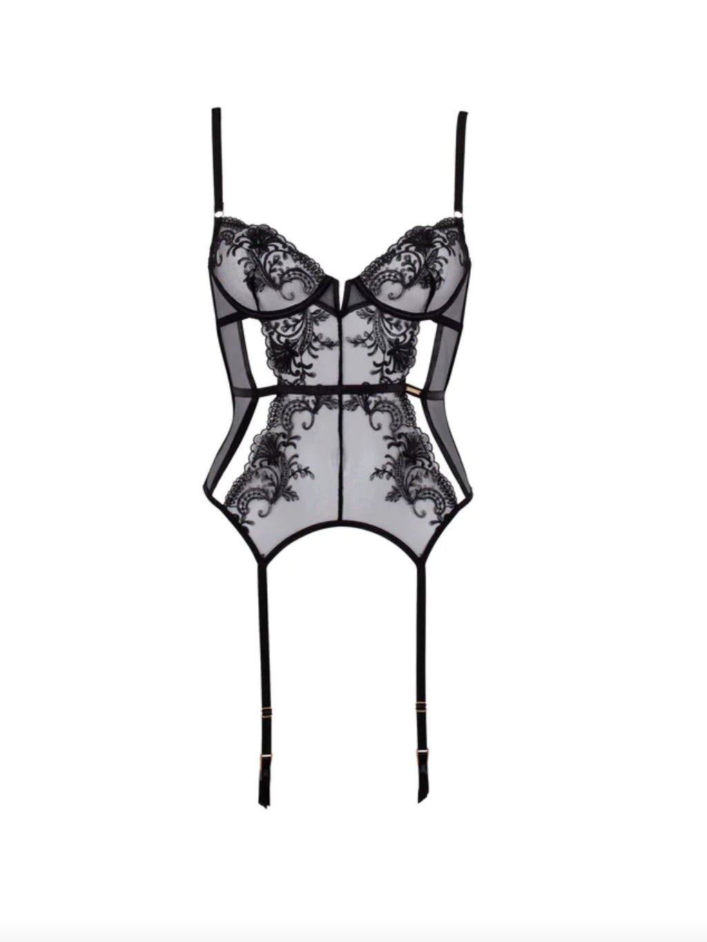 Marseille Basque Black With Thong