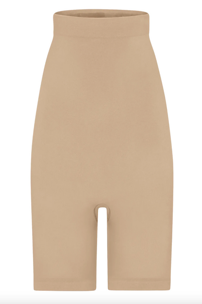 SKIMS Seamless Sculpt High Waist Above The Knee Short Clay