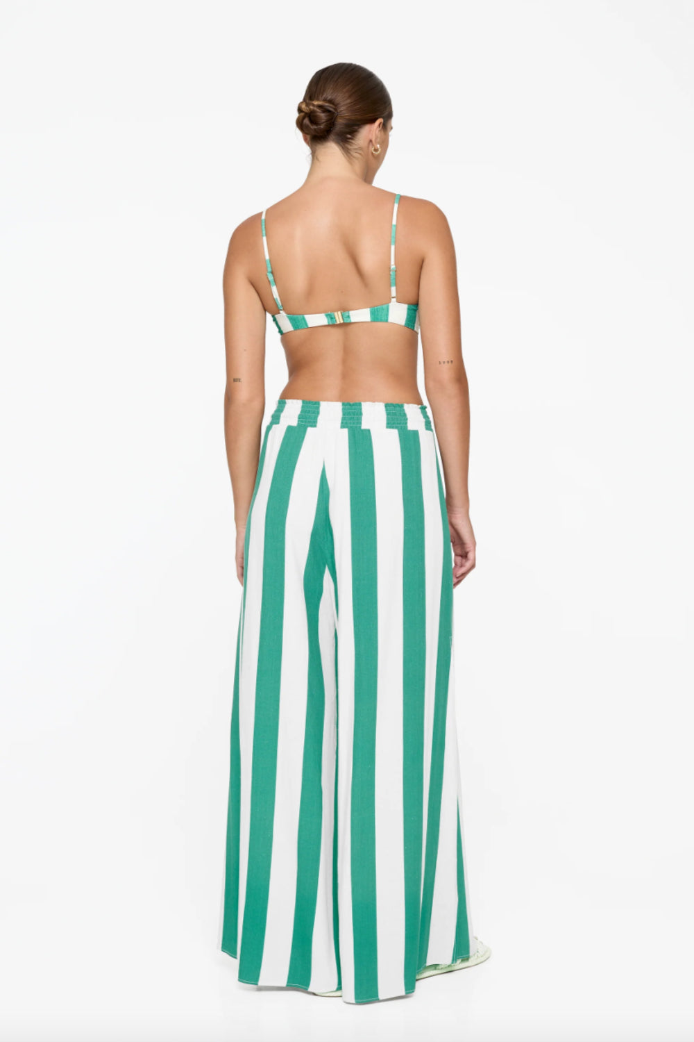 Penelope Pants Billiard Linen
