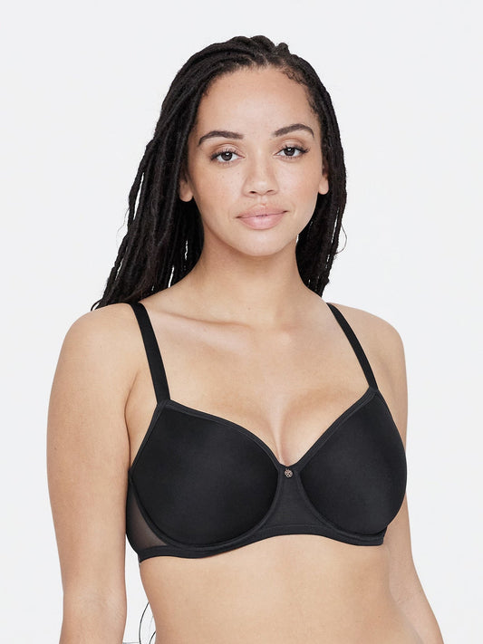 Spellbound Multy Way Spacer Underwire Bra Black