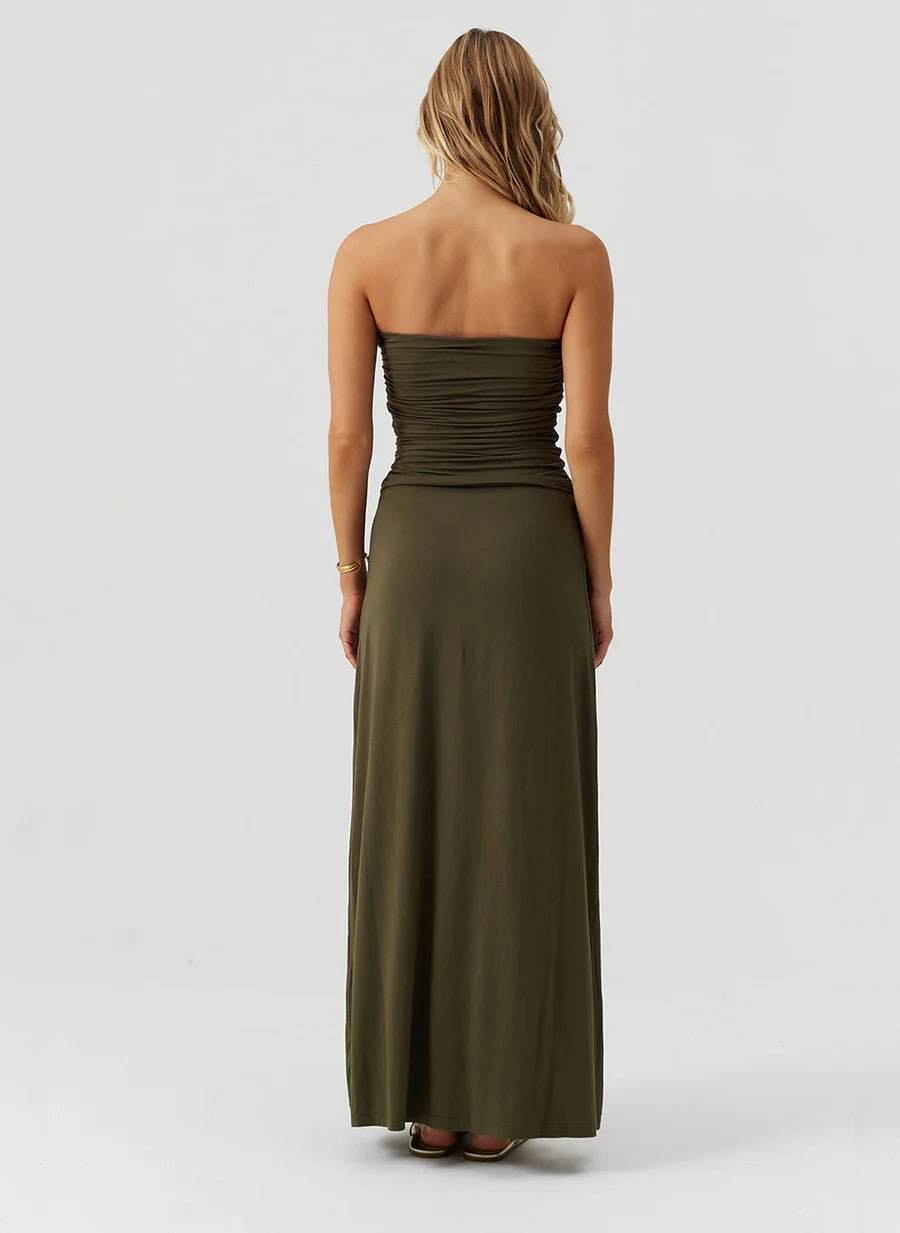 Rae Olive Dress