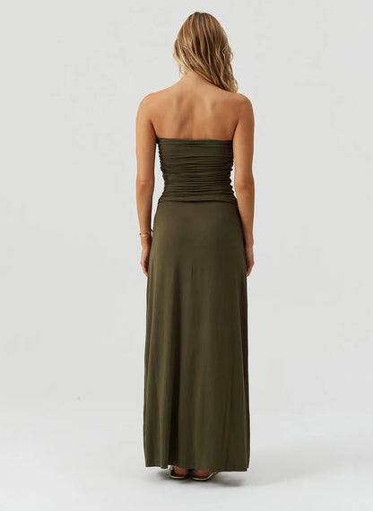Rae Olive Dress