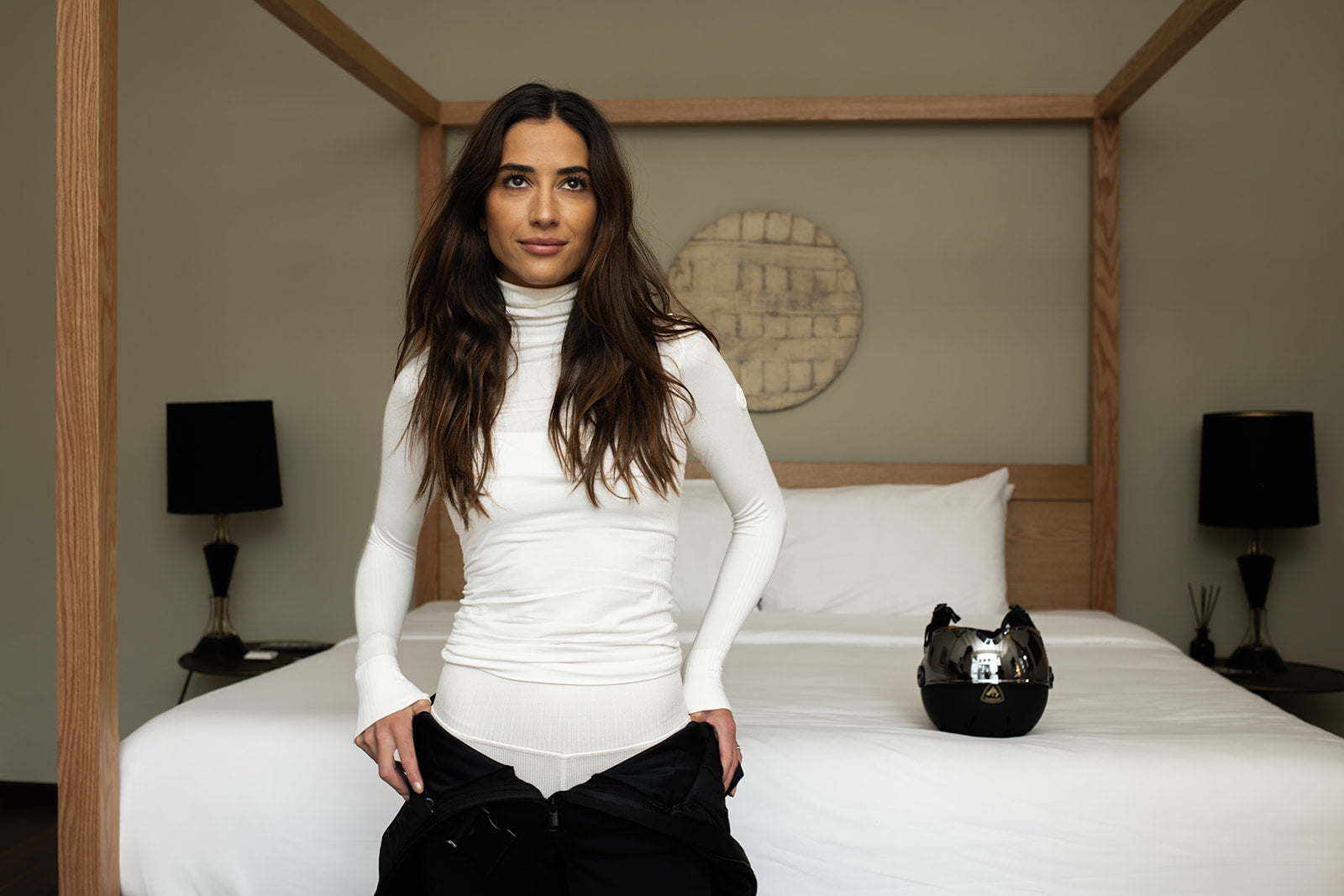 Alisier Body Ski Shirt White