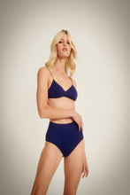 Lurex Blue Bikini Set