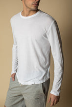 James Perse Long Sleeve Crew White