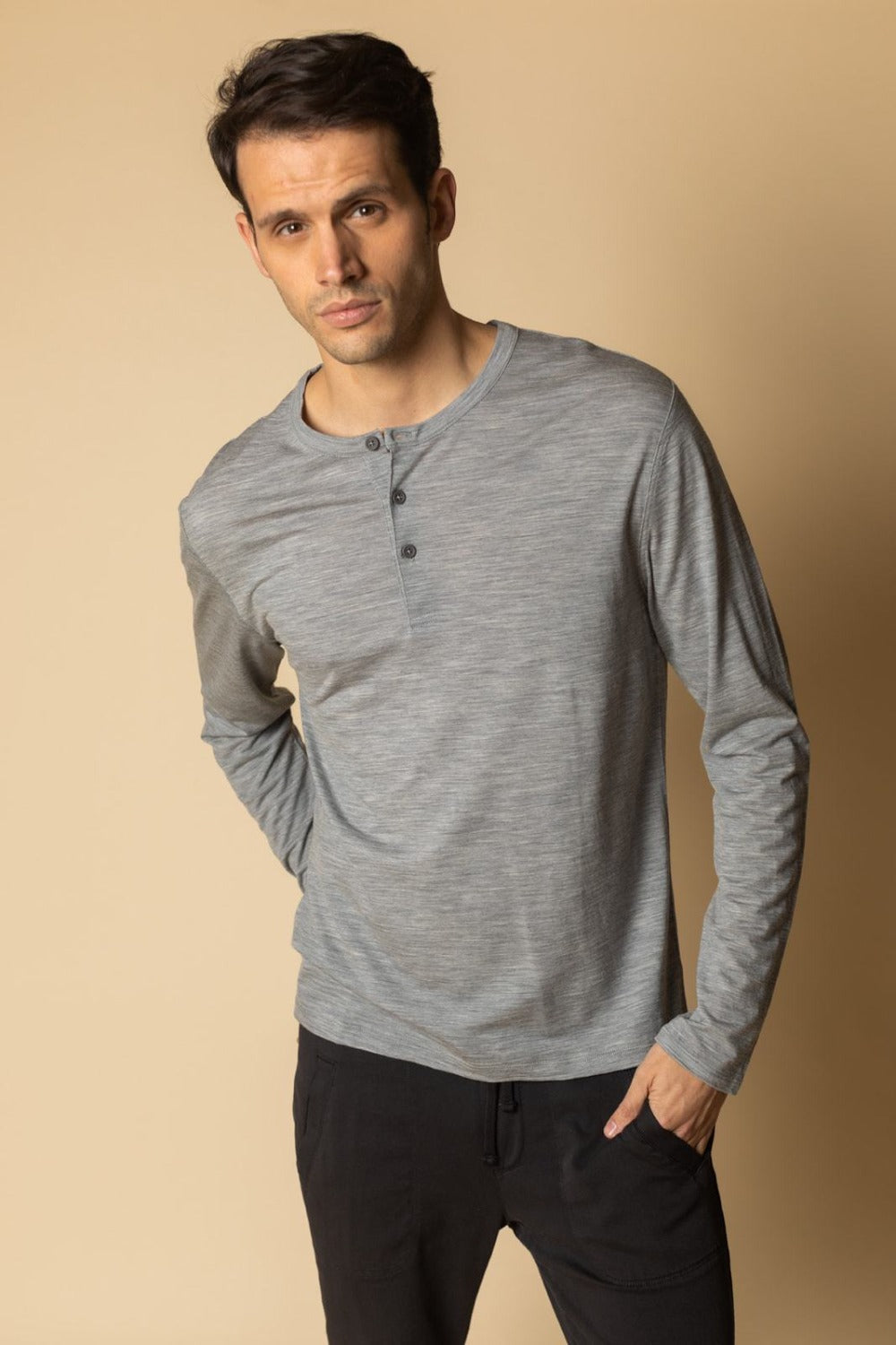 Convoy Long sleeve Henley