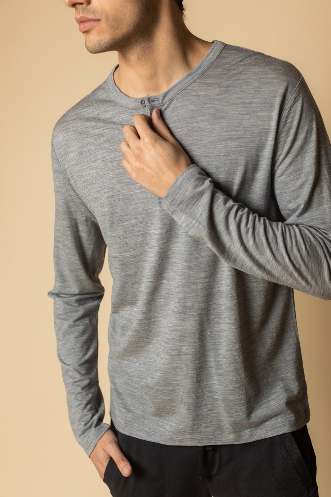 Convoy Long sleeve Henley