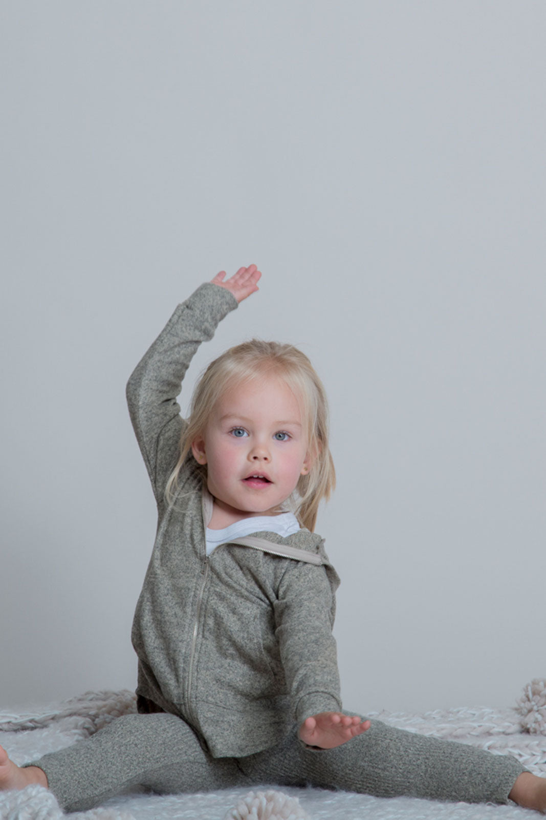 SANDY HOODIE WITH ZIPPER FOR KIDS