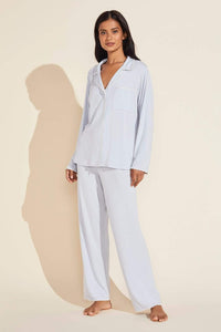 Frida Long Light Blue Pj Set