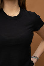 Crew Neck Tee Black