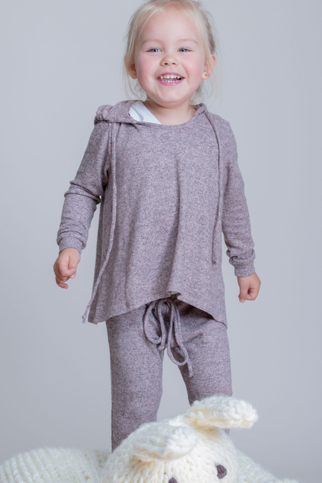 PINK HOODIE WITH NO ZIPPER FOR KIDS