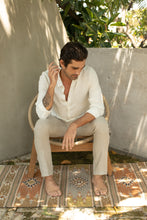JP Lightweight Linen Pant Mineral Pigment