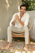 JP Lightweight Linen Pant Mineral Pigment