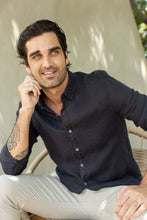 Classic Linen Shirt French Navy Pigment