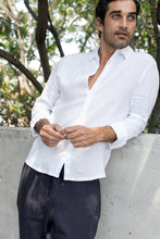Classic Linen Shirt White