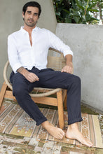 JP Lightweight Linen Pant French Navy Pigment