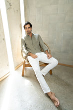 JP Lightweight Linen Pant White