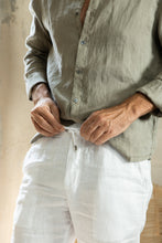 JP Lightweight Linen Pant White