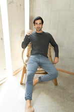 Stretch Poplin Zip Pocket Pant Navy Blue
