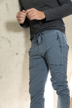 Stretch Poplin Zip Pocket Pant Navy Blue