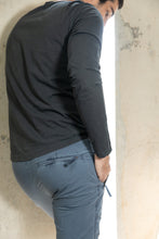 Stretch Poplin Zip Pocket Pant Navy Blue