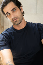 James Perse Short Sleeve Crew Neck Blue