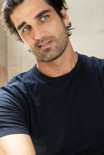 James Perse Short Sleeve Crew Neck Blue