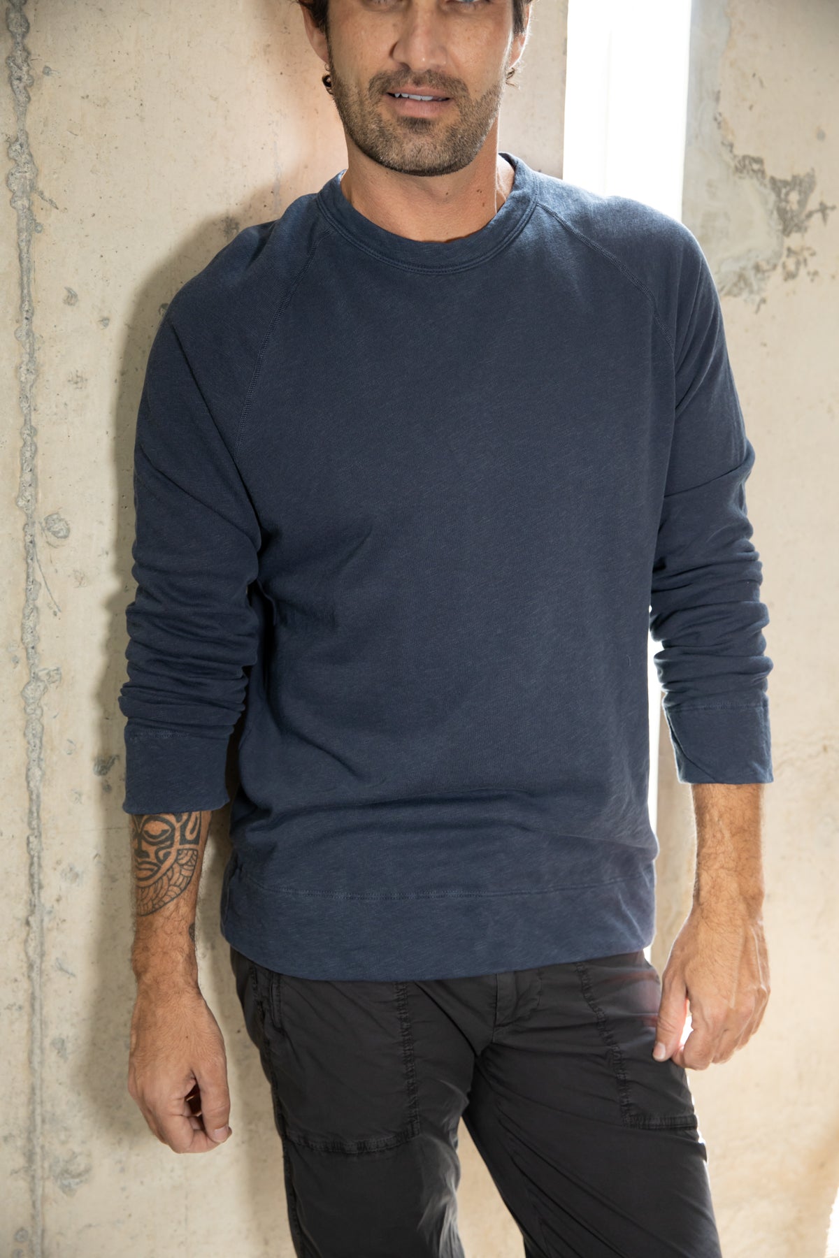 Vintage French Terry Sweatshirt Deep