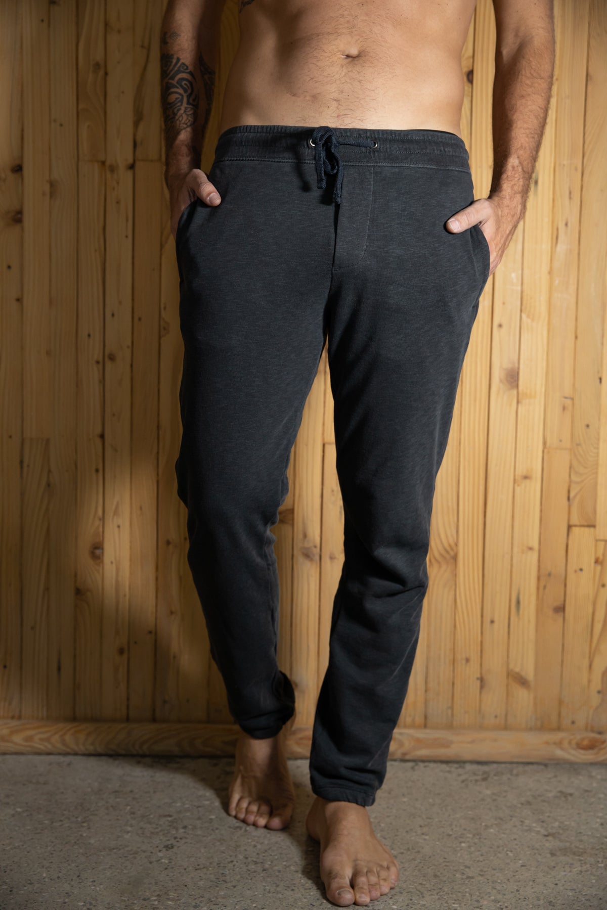 French Terry Sweatpants Carbon