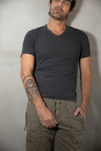 James Perse V-Neck Tee Dark Grey