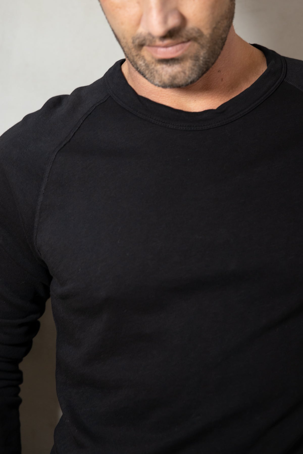 James Perse Vintage Sweatshirt Black