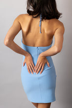 Iris Mini Dress Blue
