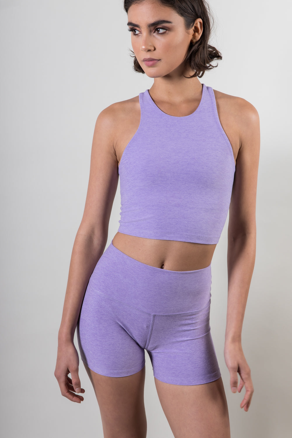 Spacedye Run Short Lavander