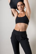 Spacedye Slim Racerback Black