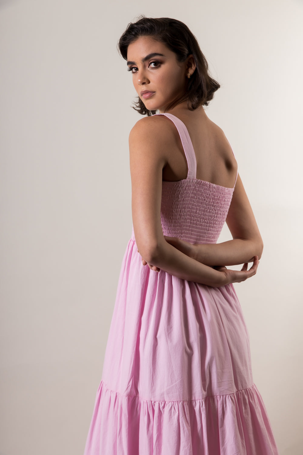 Monaco Maxi Dress Pink