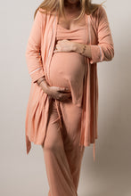 Bella Maternity 3 PJ Set Orange