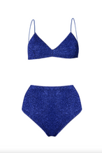 Lurex Blue Bikini Set