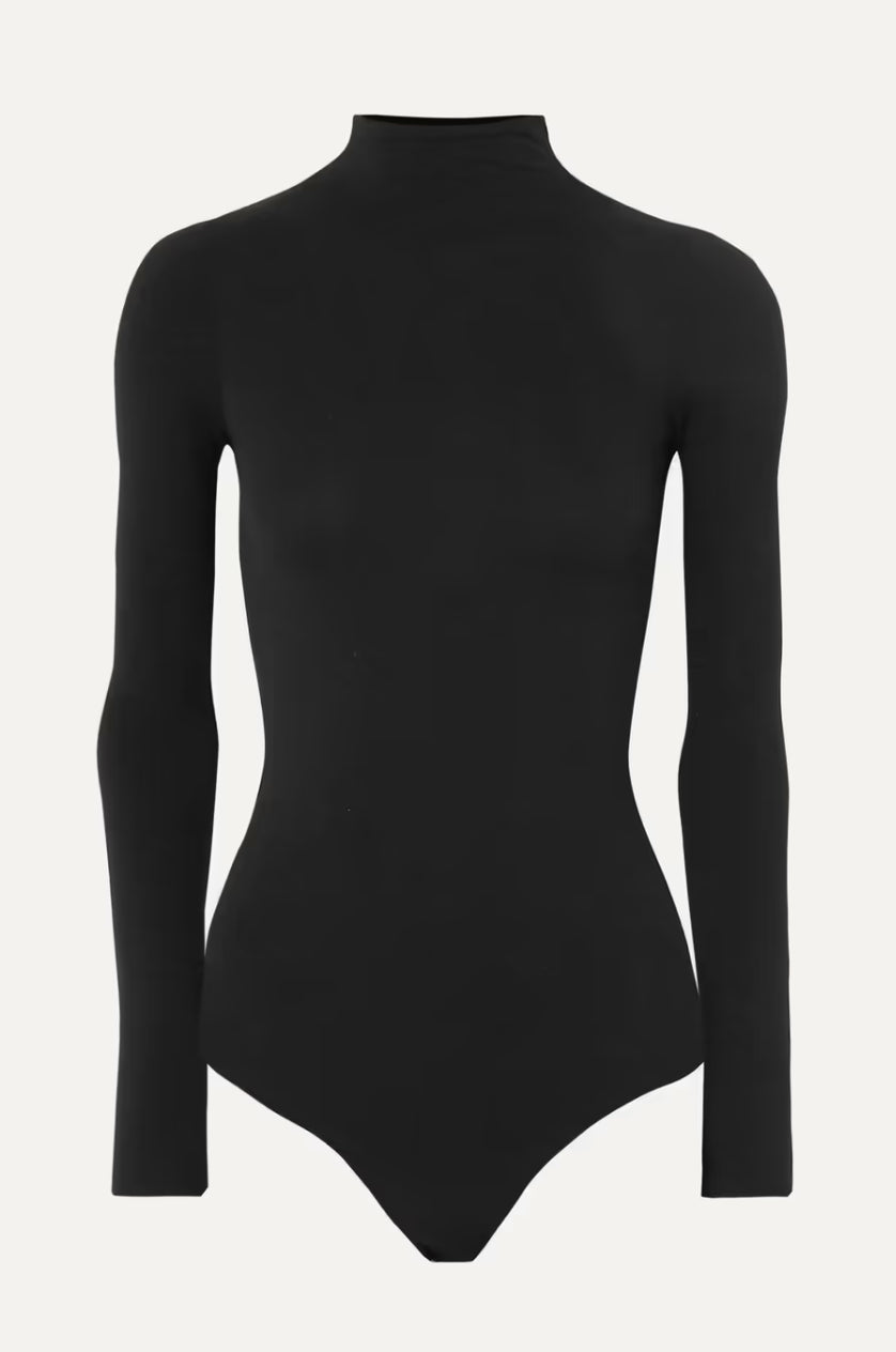 Ballet Mock Neck LS Bodysuit