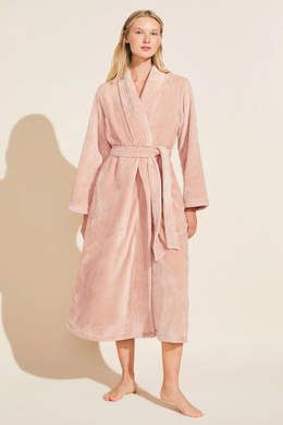 Chalet Plush Robe Rose