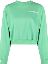 Regal Cropped Crewneck Green