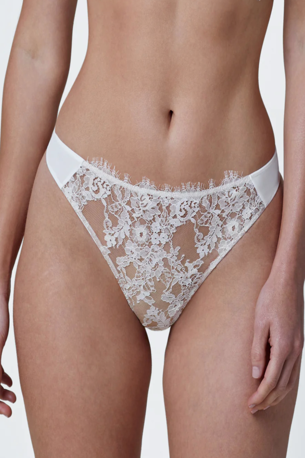 Entice Thong White