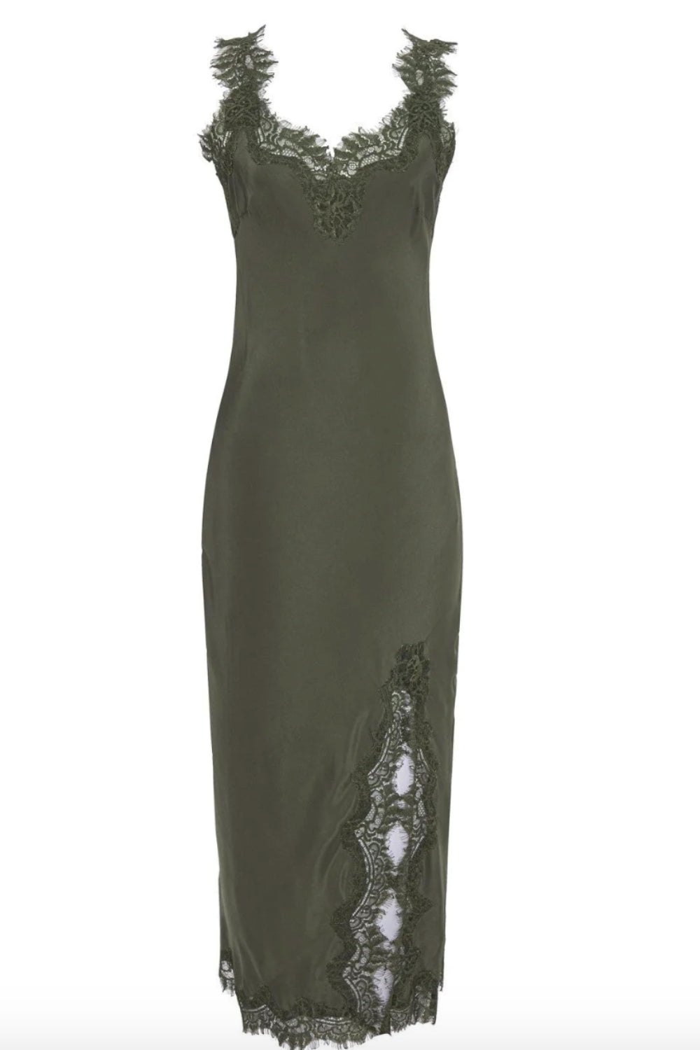 Miley Slip Dress Olive
