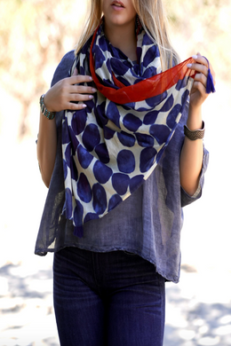 Jess Polka Scarf