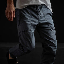 Stretch Poplin Zip Pocket Pant Navy Blue
