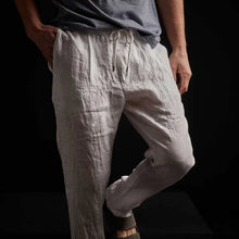 JP Lightweight Linen Pant White