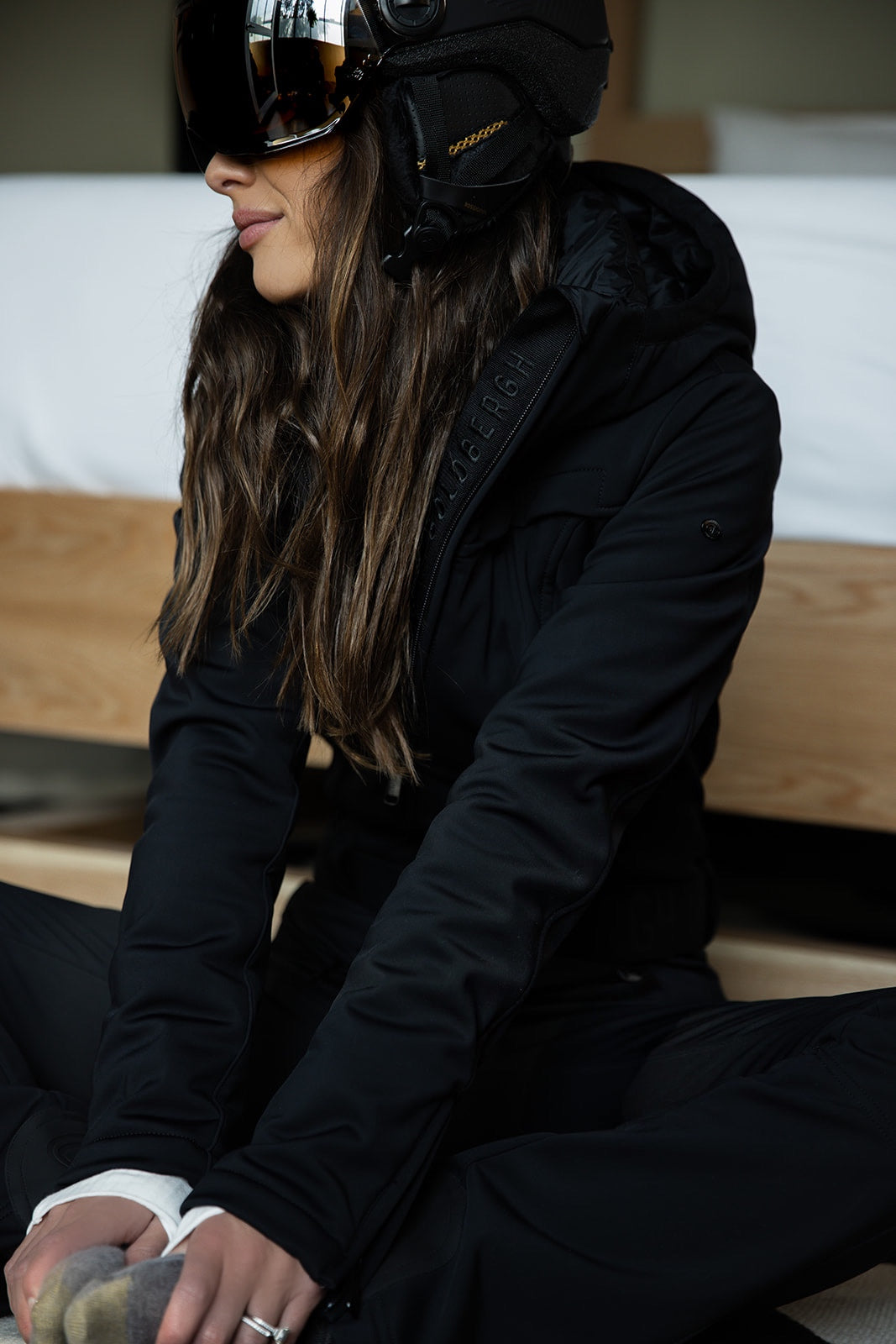 Parry Black Ski Jumpsuit